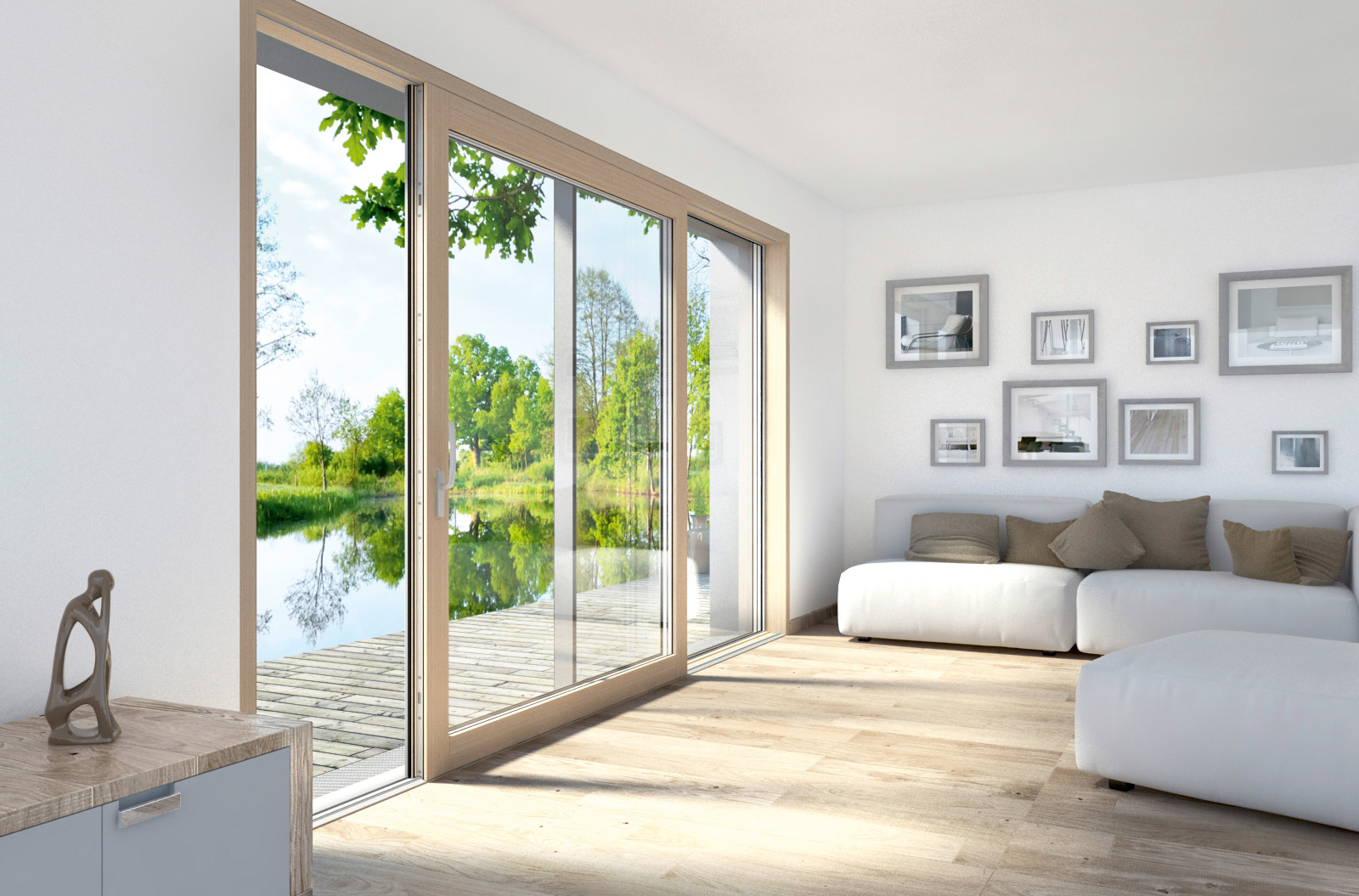 Große moderne Fenster kaufen im Bezirk Kirchdorf in Oberösterreich